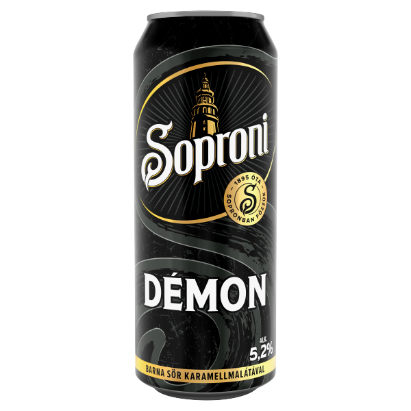 Soproni Óvatos Duhaj Démon 0.5 L dobozos DRS