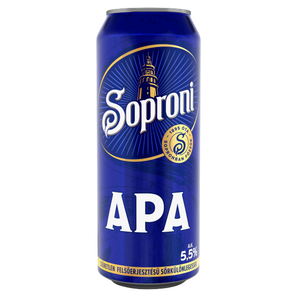 Soproni Óvatos Duhaj APA 0.5 L dobozos DRS