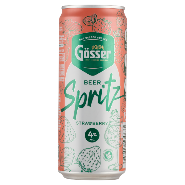Gösser Spritz Strawberry 0.33 L dobozos DRS