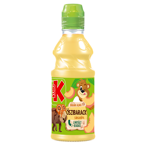 Kubu Banán-Alma-Őszibarack 42 % 0.3 L PET DRS
