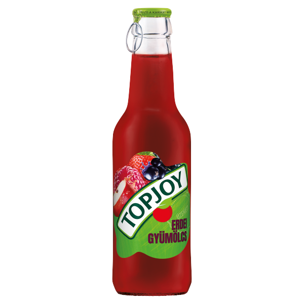 Topjoy Erdei gyümölcs 20 % 0.25 L palackos DRS