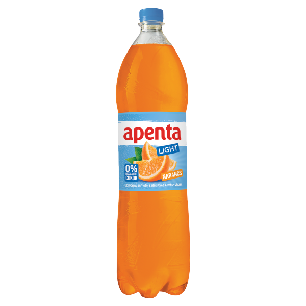 Apenta Light Narancs 1.5 L PET DRS