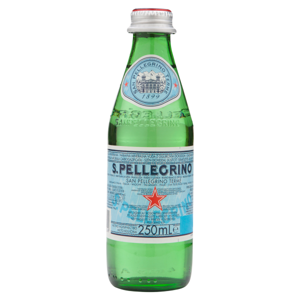 San Pellegrino savas 0.25 L palackos DRS