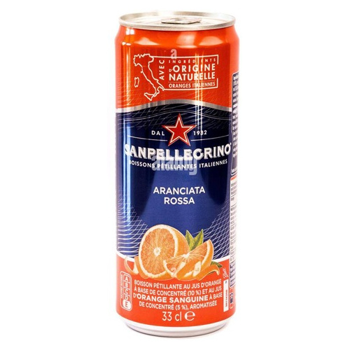 San Pellegrino Aranciata Rossa 0.33 L dobozos DRS