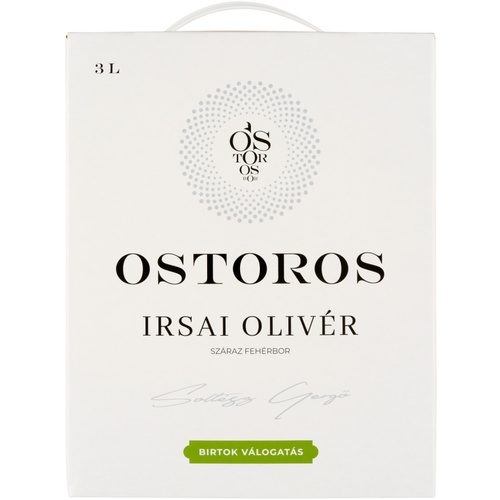 Ostoros Irsai Olivér sz 3 L B