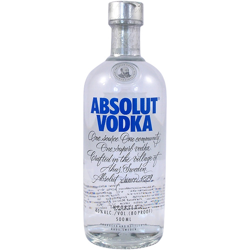 Absolut Vodka 0.5 DRS
