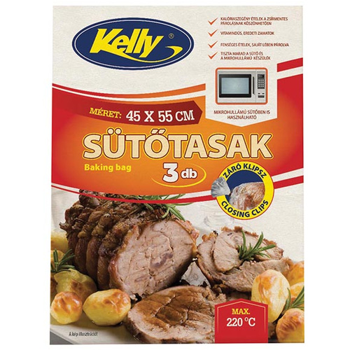 Kelly Sütőfólia húsos 3db