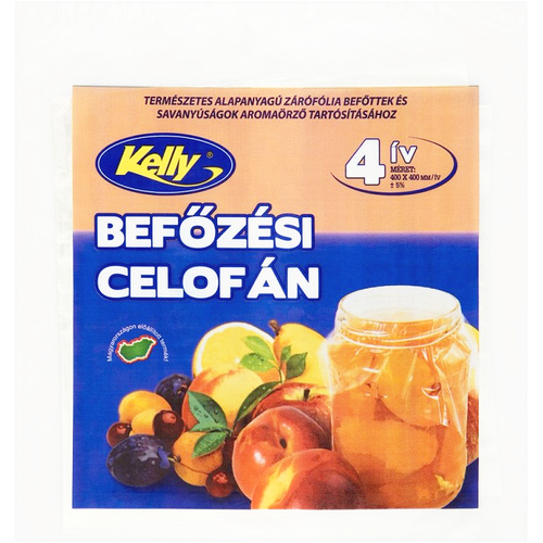 Kelly Befőzési celofán 4ív