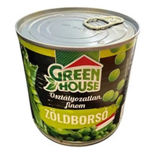 GreenHouse Finom zöldborsó 425ml