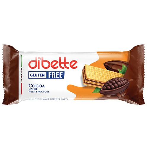 Dibette Well. kakaós ostya frukt.50g /20/