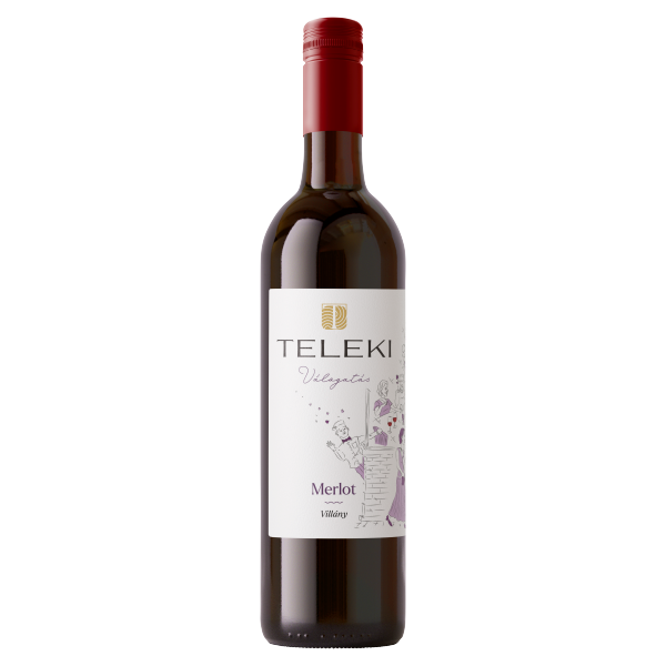 Teleki Villányi Merlot száraz 0.75 DRS