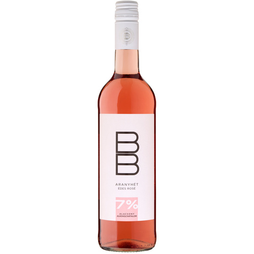 BB Arany 7 Rosé édes 0.75 DRS