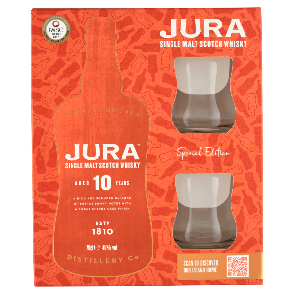 Jura Whisky 10 éves+2 poh 0.7 DRS