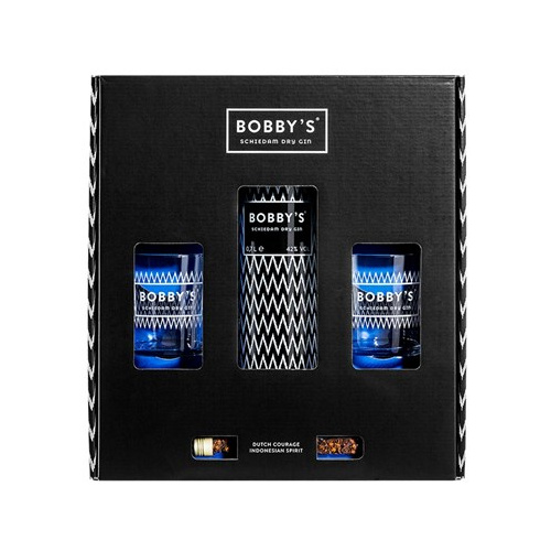 Bobby's gin csomag 2 poh. 0.7 DRS