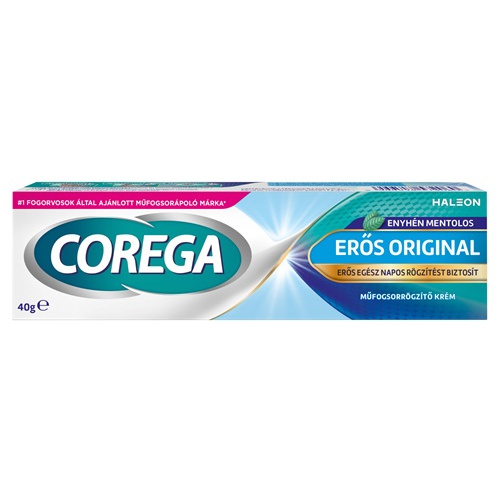 Corega erős műfogsorrögzítő krém 40g