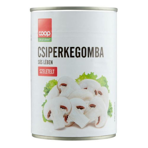 COOP SZEL.CSIPER.GOMBA SÓS LÉBEN 400G/230G KONZERV