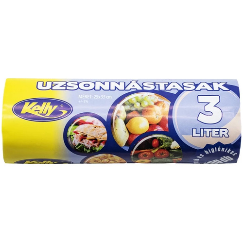 Nylon zacskó 25 x 35 cs/100