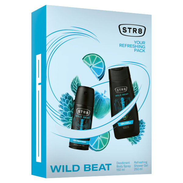 STR8 Set.Wild deo 150ml+Tusfürdő 250ml