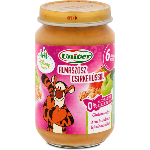 BÉBI ALMASZÓSZ CSIRKEHÚSSAL 180ML 163G 6HÓ