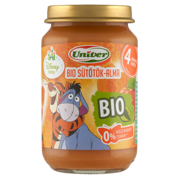 Univer Bébi Sütőtök-Alma 163 g