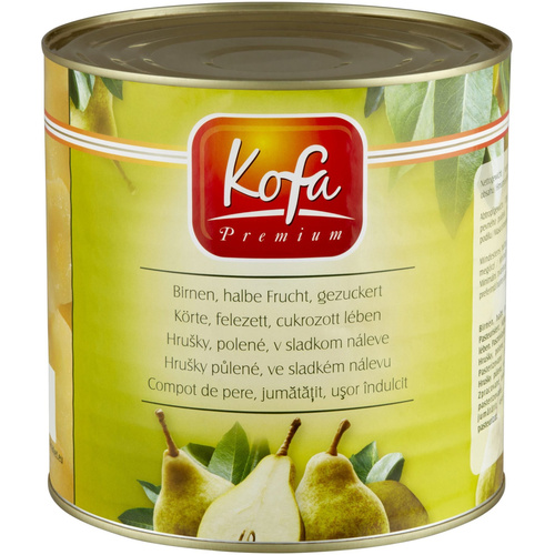Kofa körte felezett 2500g/1500g