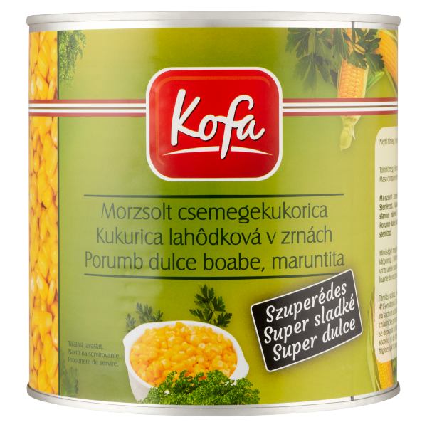 Csemege kukorica 2600 g