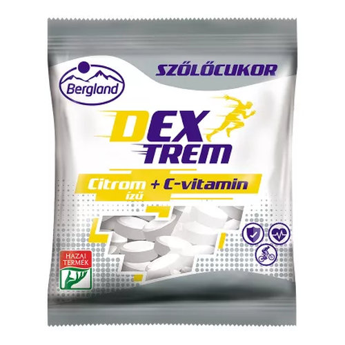 Dextrem Szőlőcukor Citrom+C-vit 70g