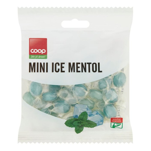 COOP MINI ICE MENTOL Í.TTLEN CUKORKA 70G