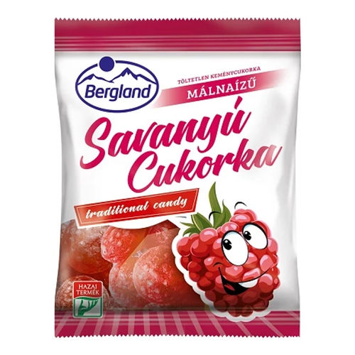 Bergland Sav.C Málna 70 g  Vk