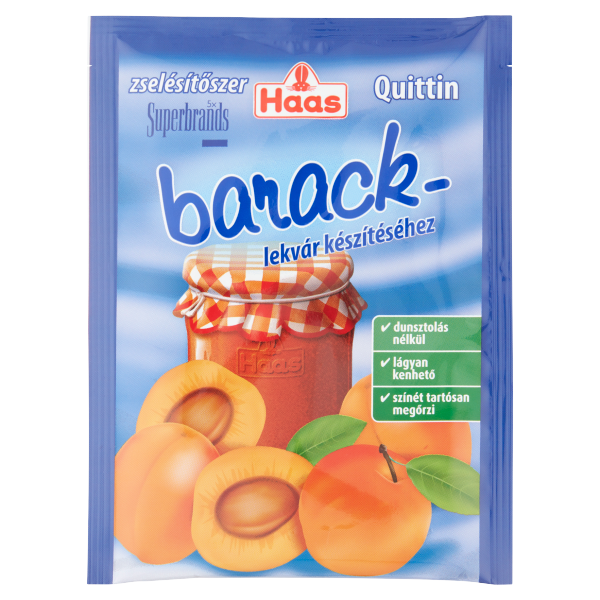 Haas Quittin s.baracklekvár zselésítőszer 25g /40/