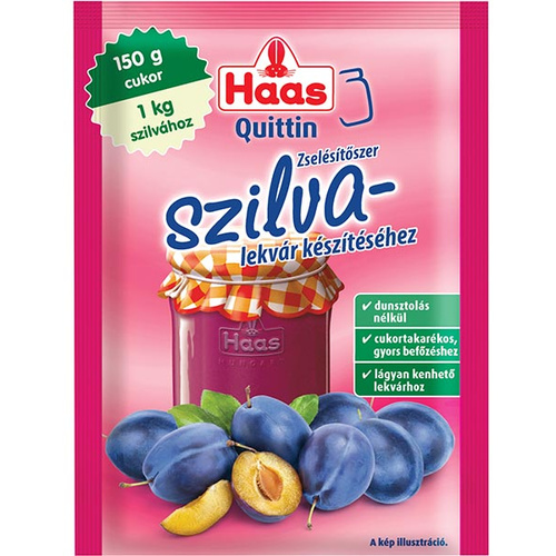 Haas Quittin Szilvalekvár zselésítőszer 20g