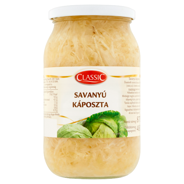 Savanyúkáposzta Classic 870 g