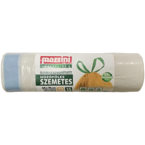 Szemeteszsák 70l húzófüles cs/15db