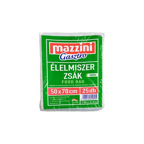 Nylon élelmiszerzsák 50 * 70 Cs/25
