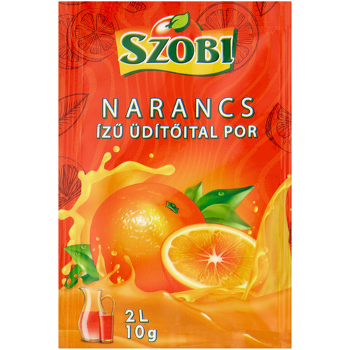 SZOBI Narancs ízű italpor 10g