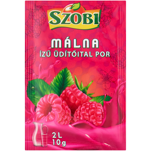 SZOBI Málna ízű italpor 10g