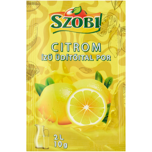 SZOBI Citrom ízű italpor 10g