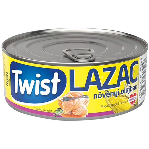 Twist lazac növényi olajban 150g /16/