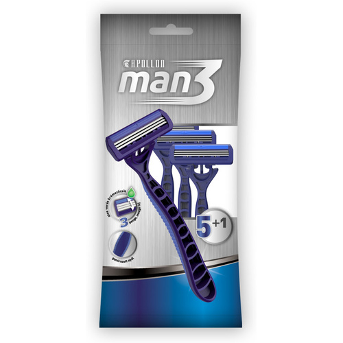 Apollon Man3  eld.ffi. borotva  5+1db