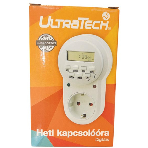 UltraTech kapcsolóóra időzít. heti időz.