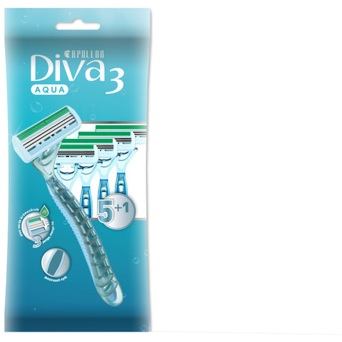 Apollon Diva3 Aqua 5+1db Női eldob.bor.