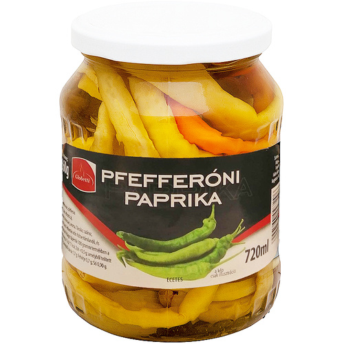 Pepperoni papr.csemege 720ml