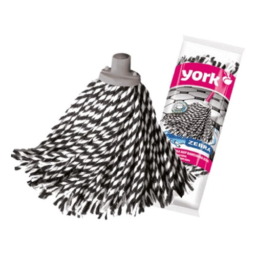 York Zebra cotton mop felmosó