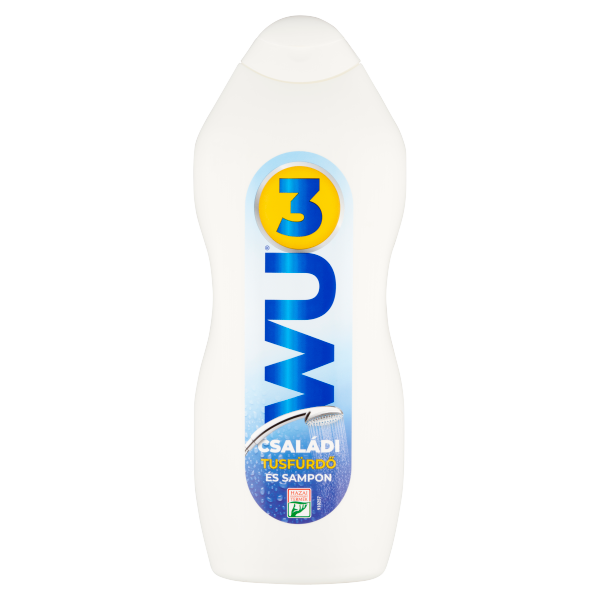 WU3 Tusf. és Sampon családi púder 850ml