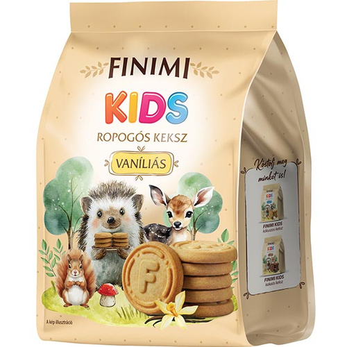 Finimi Kids vaníliás keksz 180g
