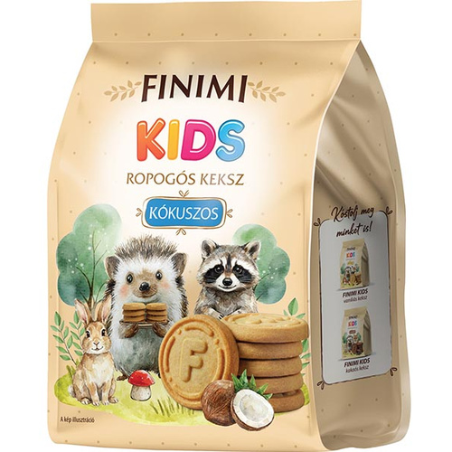 Finimi Kids kókuszos keksz 180g