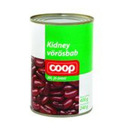 COOP Kidney Vörösbab 410G/242G