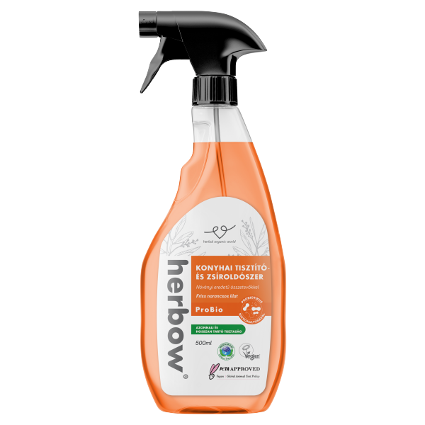 Herbow spray 500ml Konyha tiszt. Narancs