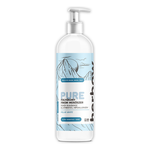 Herbow Pure foly.fin mosószer Fehér 1L