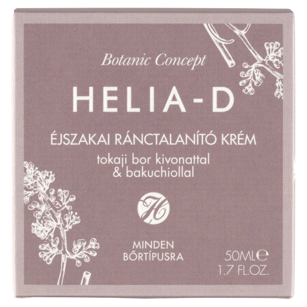 Helia-D arckrém 50ml Bot.Conc. éjszakai